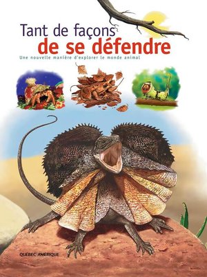 cover image of Tant de façons de se défendre